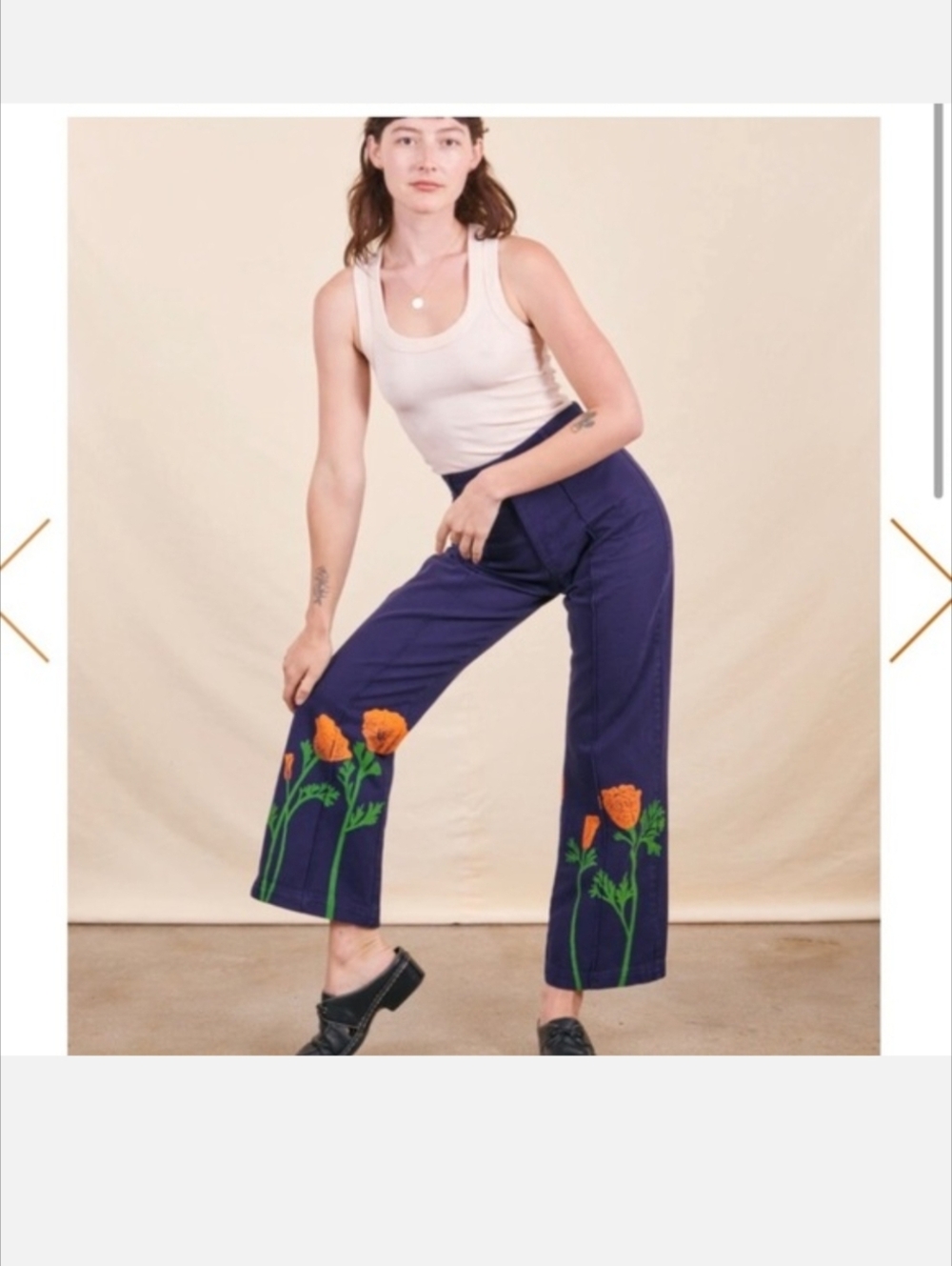 Big Bud Press Poppy Navy Western Pants BBP size 1x